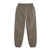 Unisex 400g Fleece-Lined Sweatpants – Dopamine-Boosting Loose Fit Joggers With Elastic Cuffs, Extra Thick Winter Pants_viptrois.com