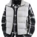 Men's Clothing Oversized Vest Jacket - Lightweight Stand Collar Sleeveless Vest For Casual Wear (Grey, Black, Red, Blue) - L/XL/2XL/3XL/4XL/5XL/M_viptrois.com