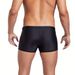 Men's Boxer Drawstring Side Contrast Color Design Lace Up Tight Sports Casual Swimming Trunks_viptrois.com