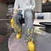 Men's Clothing Jeans Hand Painted Inkjet Printing Fashionable All Match Washed Distressed Straight Pants_viptrois.com