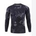 Men's Sports Camouflage Long Sleeve Round Neck Quick Drying Long Sleeve Summer Cycling Clothes Men's T Shirt_viptrois.com
