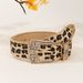 Foreign trade leopard print belt ladies American style retro decorative ins style personality belt subculture belt in stock wholesale_viptrois.com