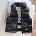 Kid's Clothing Autumn And Winter Children's Black Gold Down Cotton Vest Autumn And Winter Vest Boys And Girls Thickened Graphene Vest For Children_viptrois.com