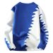 Men's Fashion Knit Sweater - Soft & Warm Winter Pullover With Embroidered Badge, Loose Fit Crewneck Long Sleeve (Black/Red/Green/Sky Blue)_viptrois.com
