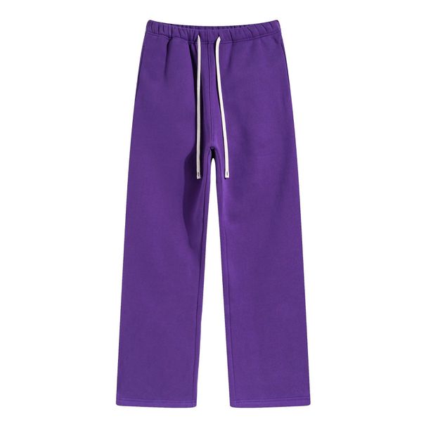 Men's Clothing New Loose Plus Velvet Trendy Brand Sweatshirt Men Oversize Hooded Trendy Brand Men's Sweatshirt Pants Suit_viptrois.com
