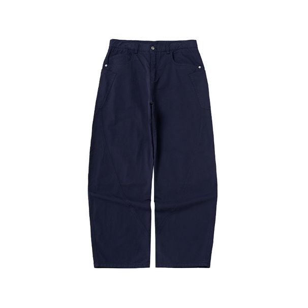 Men's Clothing Jiezhan Men's Wear | Asut Dyed Machete Overalls Loose Retro Casual Trousers_viptrois.com