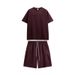 Men's Clothing Spring And Summer Trendy Brand New Arrival Casual Short Sleeve Shorts Suit_viptrois.com