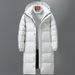 Men's Clothing Men's Fashion Brand Long Thick Hooded Boutique US Embroidery Cold Resistant Trendy Men And Women's Same Style Jacket_viptrois.com
