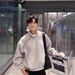 High Street Boys Stand-Up Collar Sweater Men's Semi-Zipper Sweater Hatless Pullover Sweater Men's Jacket Long Sleeve Sweater_viptrois.com