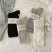 Chic Diamond Knit Mesh Crew Socks – Breathable Cotton & Seamless Design – Elegant Solid Colors – Stackable & Versatile – Fall Fashion Essential_viptrois.com