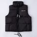 Men's Clothing Kids' Puffer Vest - Winter Quilted Sleeveless Jacket (Khaki/Black/Cream, 120-160cm) Hot-selling_viptrois.com