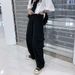 1 Men's Caro Korean Trendy Sprin Loose Straiht Wide-Le Hon Kon Style Casual Floor-Lenth Pants One-Piece_viptrois.com