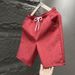 Men's Clothing Men's Five Point Pants Summer Beach Pants Men's Casual Running Sports Shorts Men's Five Point Straight Pants Trendy_viptrois.com