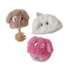 Kids' caps Puppy plush pullover ear cap girl fall winter candy color soft waxy children_viptrois.com