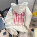 Autumn And Winter New High-end Men's Niche Casual Velvet Thickened Loose Couple Hooded Sweater Jacket Women_viptrois.com