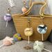 Bag Charm Fruit Keychain Cute Candy Mobile Phone Accessories Car Keychain Plush Bag Pendant Creative Gift_viptrois.com