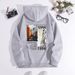 Autumn And Winter Sweater European And American New City Printing Hoodie Comfortable Fleece Sweater Men's And Women's Tops_viptrois.com