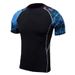 Men's Clothing Tights Men's Short Sleeves Fitness Basketball High Elastic Running Quick Drying Breathable Training Bottom Sports Compression T Shirt_viptrois.com