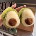 Bag Charms Rex Rabbit Fur Avocado Plush Car Keychain Pendant Personalized Avocado Bag Pendant Girlfriend Couple Pendant_viptrois.com