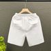 Men's Clothing Summer Breathable Light Luxury Shorts Anti Wrinkle Straight Shorts Simple Solid Color Fashion Quick Drying Beach Pants_viptrois.com