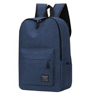 Minimalist Solid Color Backpack For School & Travel - Lightweight Durable Unisex Daypack With Laptop Compartment (15 Inch)_viptrois.com