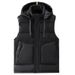 Men's Clothing Fashionable Men's Cotton Vest Wholesale Winter Men's Clothing New Style Detachable Hat Men's Cotton Waistcoat Outer Wear Vest Men_viptrois.com