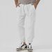 Men's Elastic Jogger Pants – Winter Casual Sweatpants With Adjustable Drawstring (Black/Navy/Gray/Army Green, S-XXXL)_viptrois.com