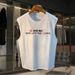 Men's Clothing Sports Vest Loose Outer Wear Sleeveless Casual Wide Shoulder Waistcoat T Shirt_viptrois.com