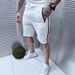 Fashion New Men's Plaid Ribbon Polo Shirt Short Sleeve Shorts Sports Casual Set_viptrois.com
