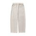 Men's Clothing Split And Spliced Textured Casual Pants Spring And Summer Silhouette Scimitar Trousers Drapey Loose Sports Sweatpants_viptrois.com