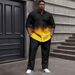 Men's 3D Print Shirt & Pants Set – Streetwear Button-Up Long Sleeve (S-6XL) | Bold Graphic Casual Outfit For Urban Style_viptrois.com