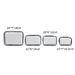 Storage Bags Thickened Transparent PVC Toiletry Storage Bag Waterproof Portable Travel Cosmetic Bag Four Piece Swimming Storage Bag_viptrois.com