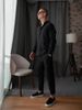 Men's Clothing European And American New Men's Casual Sports Long Sleeved Trousers Two Piece Suit Light Mature Simple Beach Men's Suit_viptrois.com