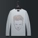 Men's Clothing Hot Diamond Head Handsome Modal Thin Slim Men's Bottoming Shirt_viptrois.com