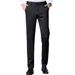 Pure Dress Middle-aged Business Straight Drape Elastic Suit Thin High-end Feel Pants Men's Clothing Wholesale_viptrois.com