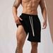 2025 Summer Loose Large Edition Sports Basketball Shorts Trendy Brand Ripped Casual Pants Men_viptrois.com