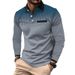 Unbeatable Quality 2024 Spring And Autumn New Men's Long Sleeved 3D Printed Polka Dot Casual Polo Shirt_viptrois.com