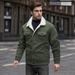 New Lambskin Jacket Men's Autumn And Winter Plus Velvet Loose Cold Proof Lapel Corduroy Cotton Coat_viptrois.com