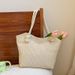 Women's Tote Bags Straw-woven Single-shoulder Tote Bags Are In Vogue. Large-capacity Fresh Woven Handbags Are Popular For Women_viptrois.com