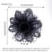 Popular Feather Headdresses, Horse Racing Festival Cocktail Party Stage Performance Cheongsam Hair Accessories, Yangko Square Dance Headpieces_viptrois.com