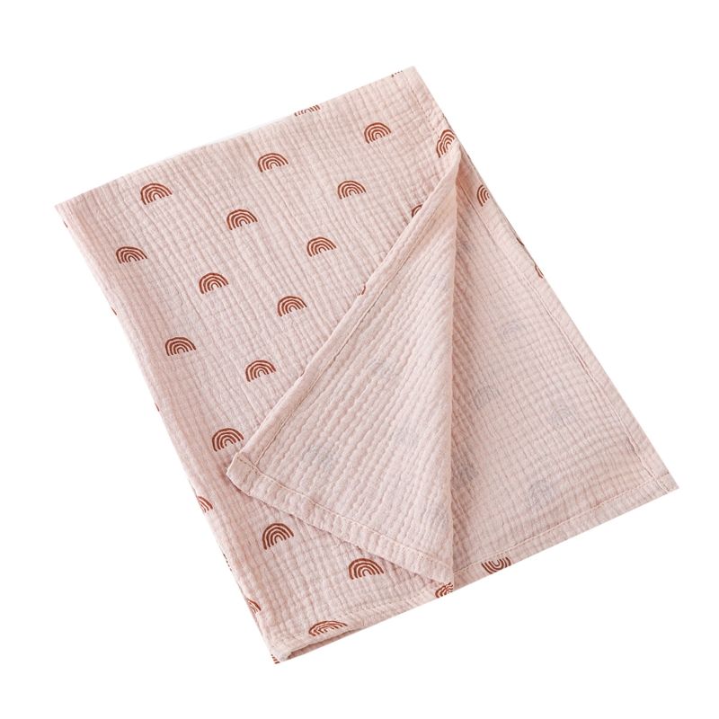 Baby Swaddle Blanket Cotton Gauze Super Soft Newborn Swaddle Quick Dry Kids Bath Towel Baby Stroller Blanket Cover_viptrois.com