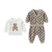 Three Piece Suit Comfortable Long Sleeved Spring And Autumn Boys And Girls Baby Fashionable Coat Spring And Autumn Suit New Trend_viptrois.com