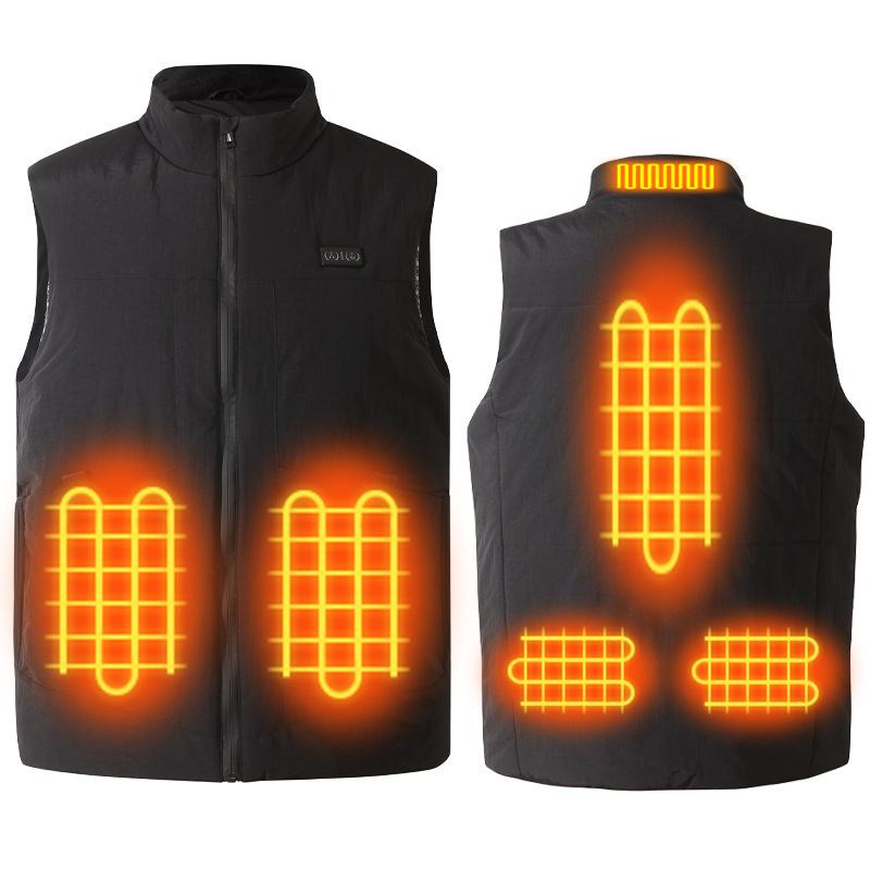 Men's Clothing new style heating vest new style smart heating clothing USB electric heating vest charging heating clothing_viptrois.com