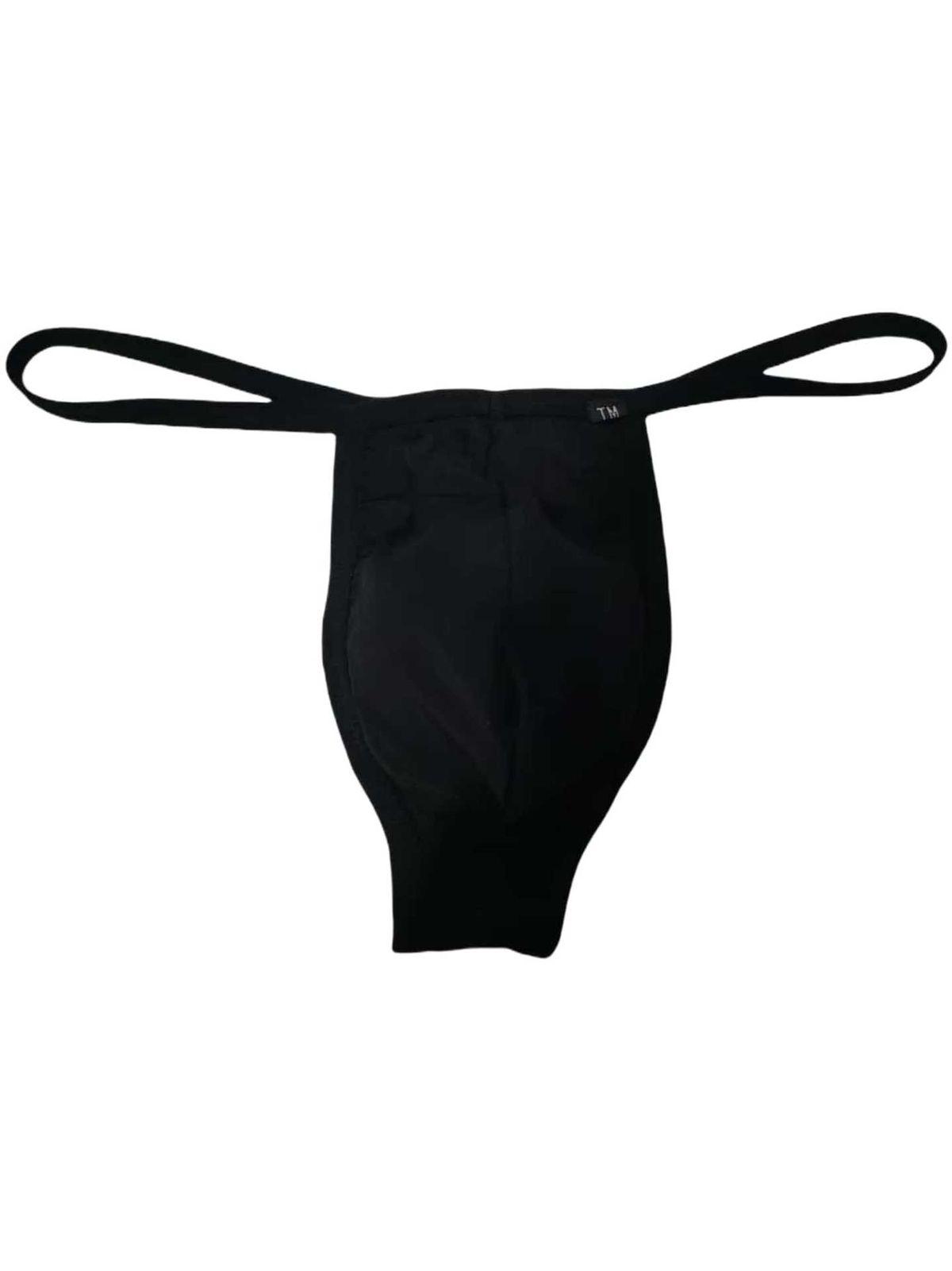 Pulse Thong High Elasticity Ice Silk Fabric Seamless Large Pouch Sexy Slim Low Waist Men's T-Pants Breathable Comfortable_viptrois.com