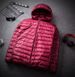 Ultra-Lightweight Down Jacket For Big & Tall Men – 550 Fill Power, 14XL Size Range, 10 Colors (Black/Burgundy/Navy/Silver)_viptrois.com