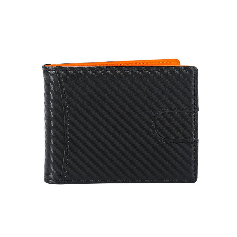 Men's Wallet Card Cases Business Men's RFID Dollar Clip Coin Purse Waterproof Wear Resistant Wallet Multi Card Function Card Holder_viptrois.com