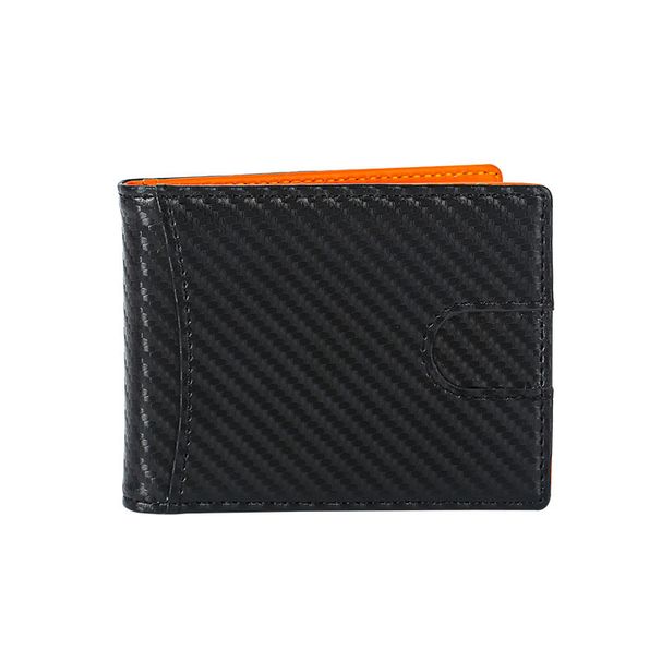 Men's Wallet Card Cases Business Men's RFID Dollar Clip Coin Purse Waterproof Wear Resistant Wallet Multi Card Function Card Holder_viptrois.com