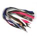 Shoe Accessories Summer colorful single layer widened flat shoelaces suitable for casual shoes canvas shoes shoelace_viptrois.com