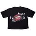 Men's Clothing American Street Style Personality Design Fashion Lips Letter Print Short Sleeve T Shirt_viptrois.com