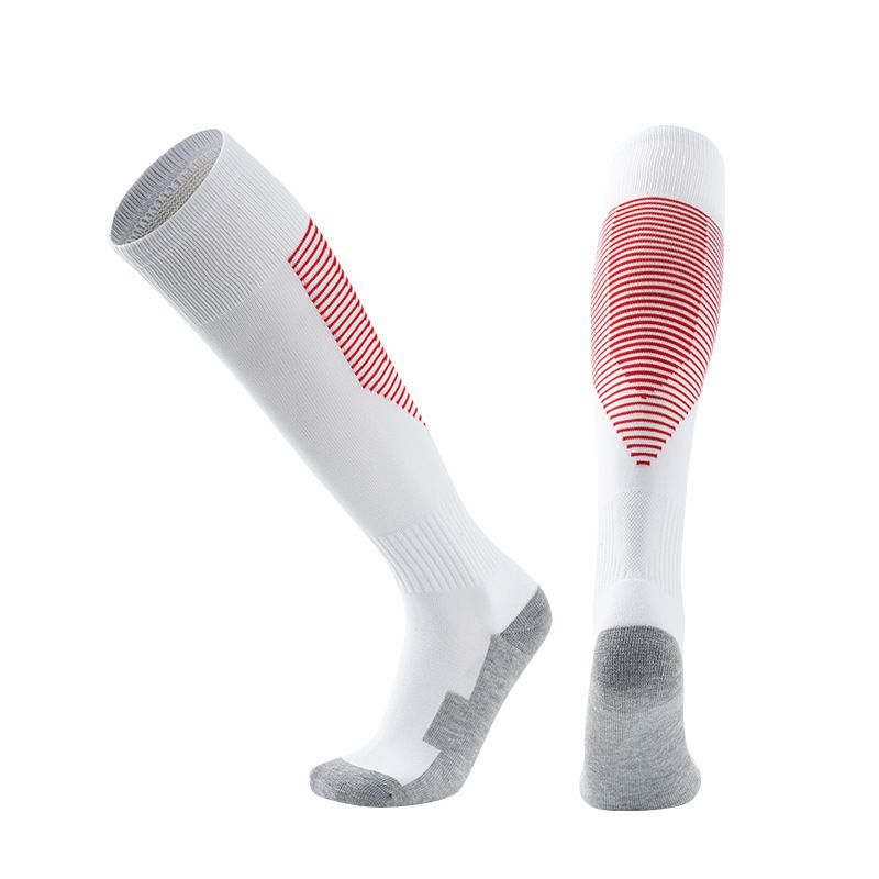Football Socks Long Tube Football Socks Over The Knee Thick Towel Sports Socks Adult Children Breathable Sweat Absorbent Socks_viptrois.com